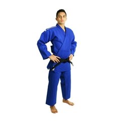 Kimono Judô adidas Champion II Azul - Selo eletrônico FIJ na internet