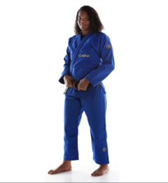 Kimono Jiu-jitsu Atama Classic Feminino Azul - comprar online