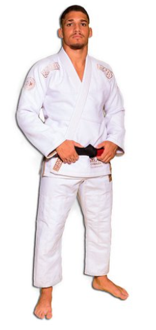 KIMONO BRAZIL COMBAT BJJ ROOTS BRANCO - comprar online