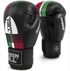 Luva de Boxe e Muay Thai Green Hill Leopard PRETA on internet