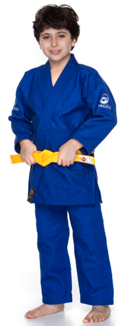 Kimono DRAGÃO Judo Infantil Série Bronze AZUL