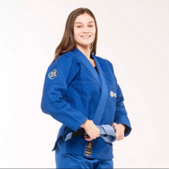 Kimono Jiu-jitsu Atama Classic Feminino Azul - DaudtSport