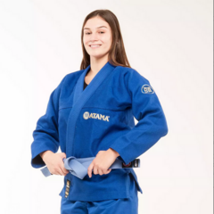 Kimono Jiu-jitsu Atama Classic Feminino Azul na internet