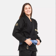 Kimono Jiu-jitsu Atama Classic Feminino Preto - DaudtSport