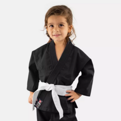 Kimono Atama Reforçado Infantil PRETO - loja online