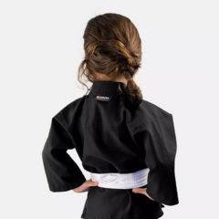 Imagem do Kimono Atama Reforçado Infantil PRETO