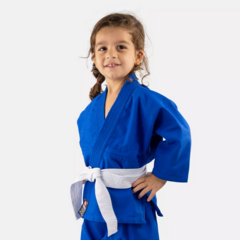 Kimono Atama Reforçado Infantil Azul - comprar online