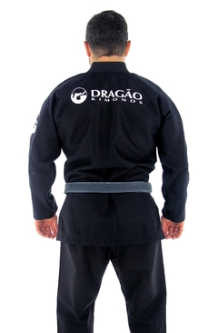 Dragão Kimono Jiu Jitsu Preto - DaudtSport