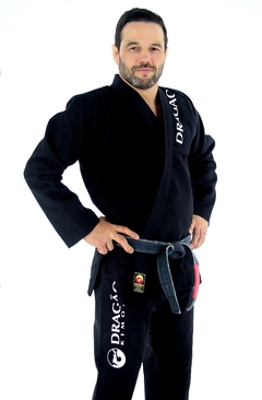 Dragão Kimono Jiu Jitsu Preto - loja online