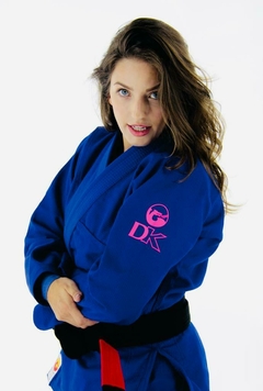 Kimono DRAGÃO Jiu Jitsu DK Azul FEMININO