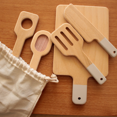 Kit cocina (guatambú) + bolsa de tela - comprar online