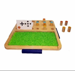 Tabla Sensorial Montessori Numérica Y Encastre Mis Juguetes2 - comprar online