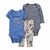 Carters Set 3 Piezas Body Mangas Cortas Body Mangas Largas Pantalon Animales