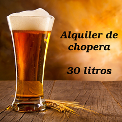 Alquiler de Chopera, Barril de cerveza, hielo y envío - comprar online