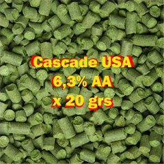 Lupulo Cascade Usa X 20 Grs 6,3% Aa - Cerveza Artesanal - comprar online