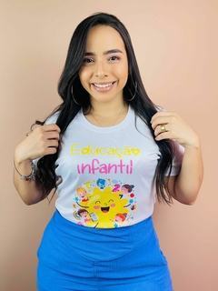 T-shirt Canelada Educação infantil na internet