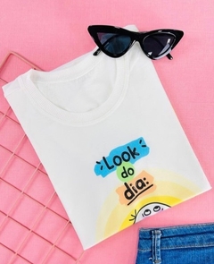 T-shirt ribana canelada Flork Look do dia: olheiras, sono e cansaço! - comprar online