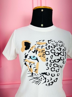T-shirt Ribana Canelada Tigre - comprar online