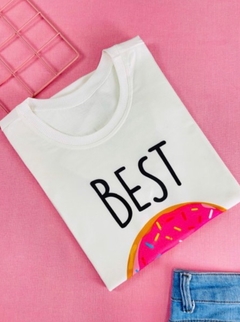 T-shirt ribana canelada BEST rosquinha - comprar online