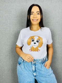 T-shirt Canelada DAMA dog