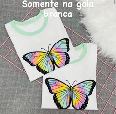 Disponivel somente na gola branca Borboletas