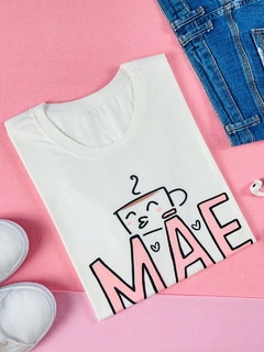 T-shirt Trend Soft Mãe que ama café - comprar online