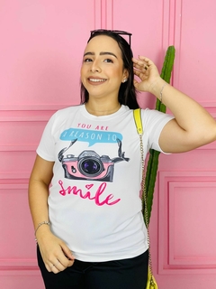 T-shirt Canelada Smile na internet