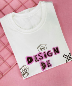 T-shirt ribana canelada Design de interiores - comprar online