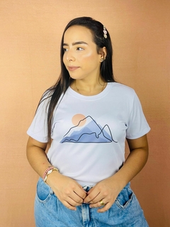 T-shirt Canelada Montanhas na internet