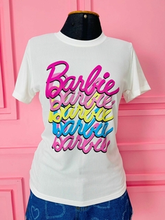 T-shirt Ribana Canelada Barbie - comprar online