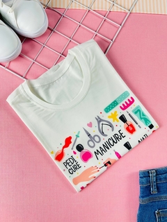 T-shirt ribana canelada Nail - comprar online