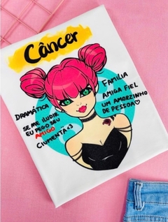 T-shirt ribana canelada Signo Cancer