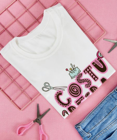 T-shirt ribana canelada Costureira - comprar online