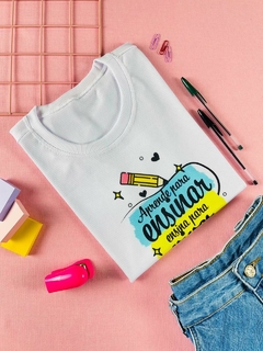 T-shirt Canelada Aprende para ensinar - comprar online