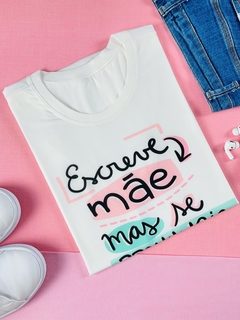 T-shirt Trend Soft Escreve mãe mas se pronuncia : AMOR - comprar online