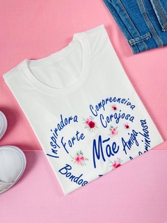T-shirt Trend Soft Mãe amiga, corajosa, carinhosa - comprar online
