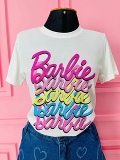 T-shirt Ribana Canelada Barbie - loja online