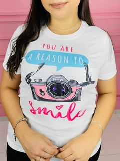 T-shirt Canelada Smile - loja online