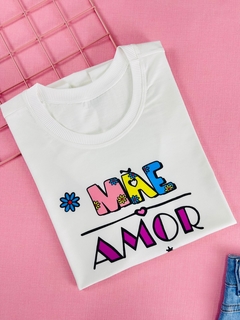 T-shirt Trend Soft Mãe amor mais bonito que existe - comprar online