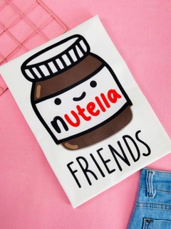 T-shirt ribana canelada FRIENDS nutella