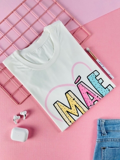 T-shirt Trend Soft Mãe de coração - comprar online