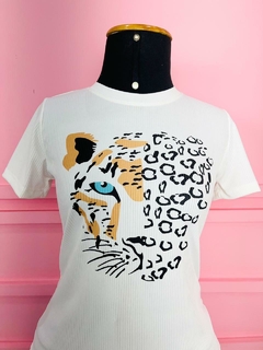 T-shirt Ribana Canelada Tigre na internet