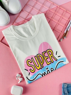 T-shirt Trend Soft Super mãe - comprar online