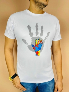 T-shirt Masculina Canelada Pai Autista - comprar online