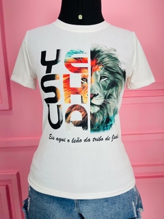 T-shirt Ribana Canelada Yeshua na internet