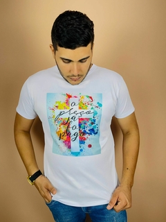 T-shirt Masculina Canelada O preço já foi pago na cruz - comprar online