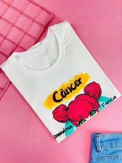 T-shirt ribana canelada Signo Cancer - comprar online