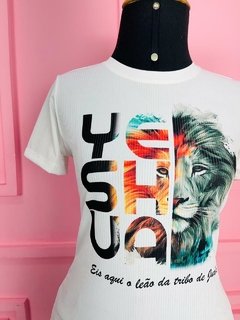 T-shirt Ribana Canelada Yeshua - comprar online