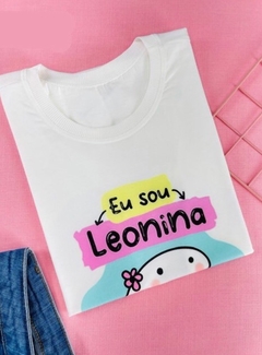 T-shirt ribana canelada Flork Signo Leão - comprar online