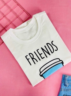 T-shirt ribana canelada FRIENDS refrigerante - comprar online